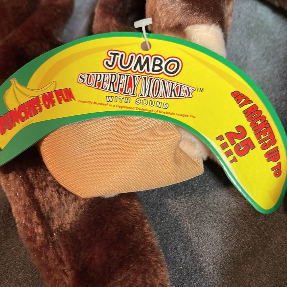Slingshot flying monkey toy. - Picture 3 of 5